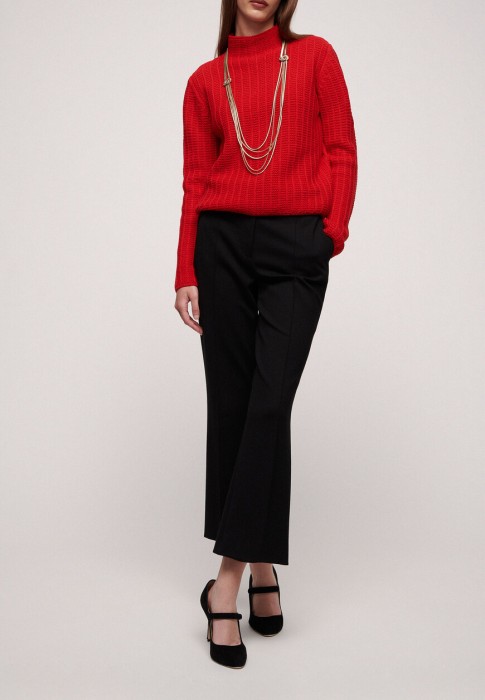 джемпер  от бренда luisa spagnoli вид слева