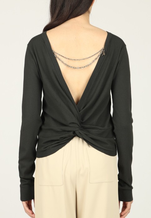 джемпер  из италии вид сбоку