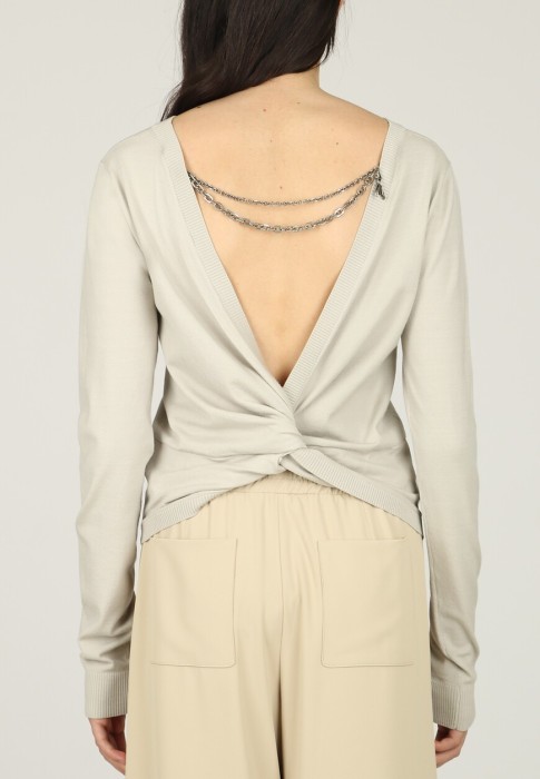 джемпер  из италии вид сбоку