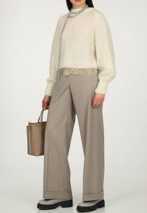 джемпер  из италии вид сбоку