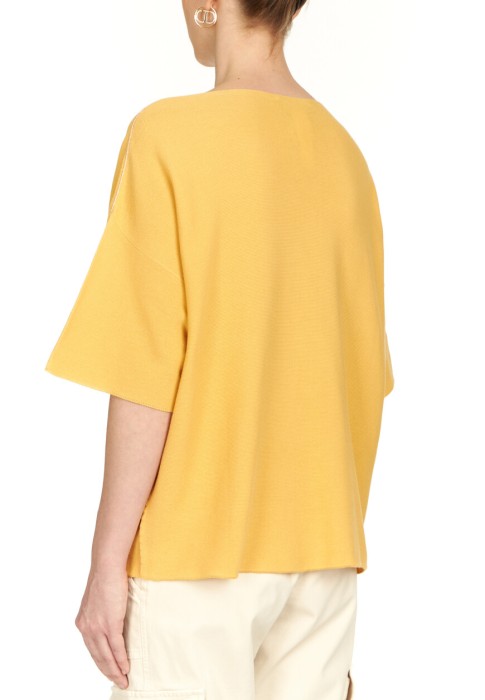 Товар оранжевого цвета с внутренней стороны