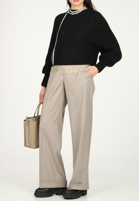 джемпер  из италии вид сбоку