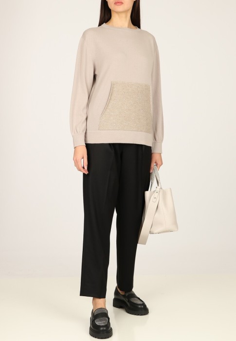 джемпер  от бренда fabiana filippi вид слева