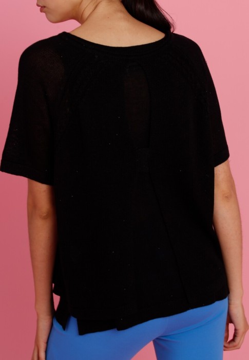 джемпер  из италии вид сбоку