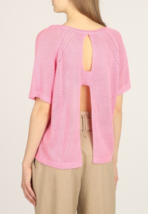 джемпер  из италии вид сбоку