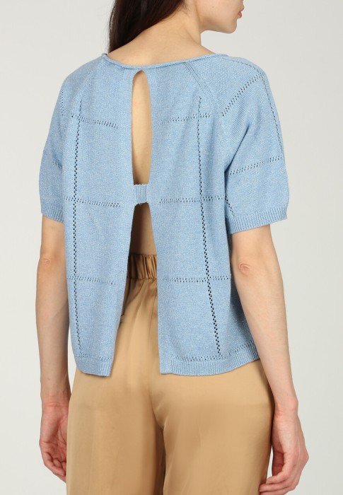 Товар голубого цвета с внутренней стороны