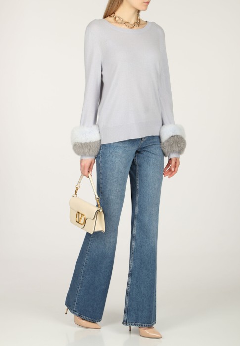 джемпер  из италии вид сбоку