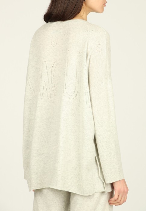 джемпер  из италии вид сбоку