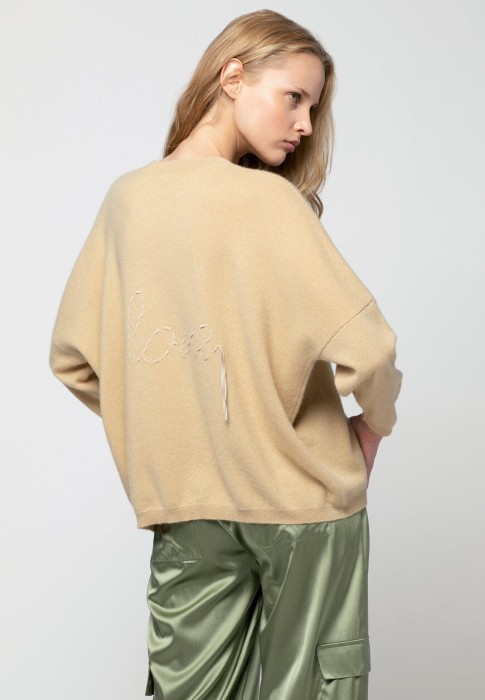 джемпер  из италии вид сбоку