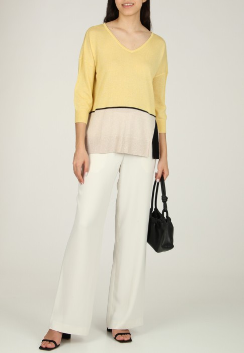 джемпер  из италии вид сбоку