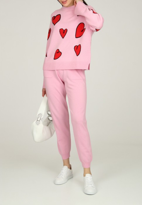 джемпер  от бренда allude вид слева