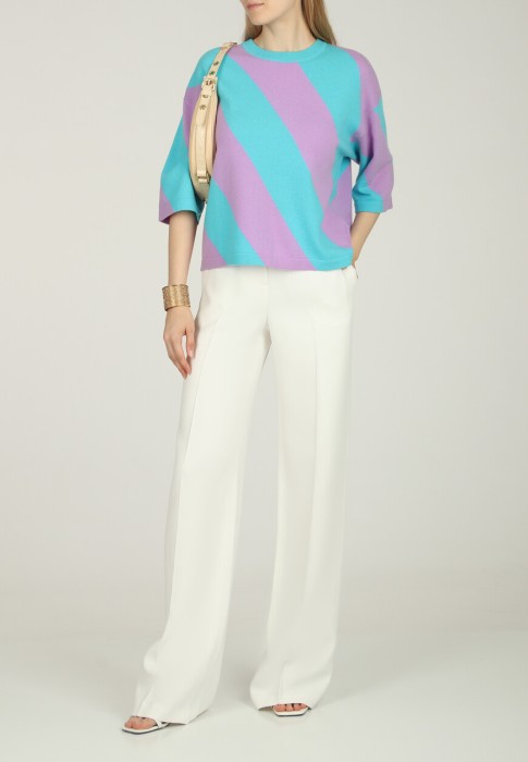 джемпер  от бренда allude вид слева