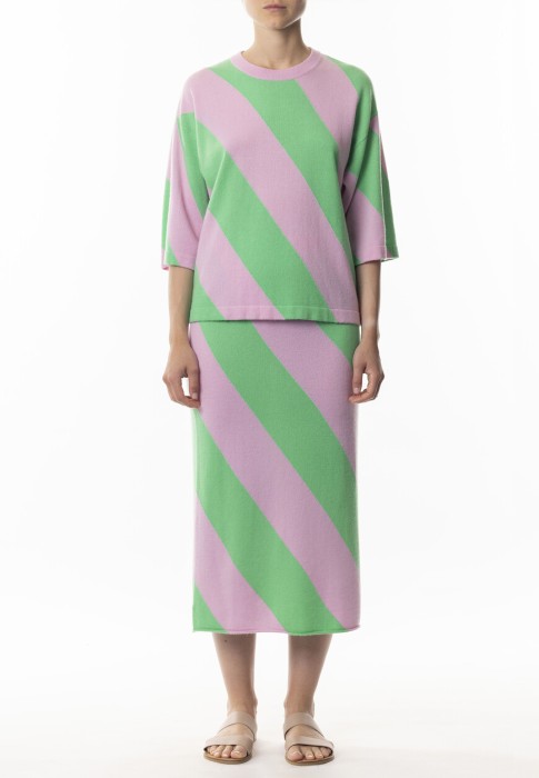 джемпер  от бренда allude вид слева