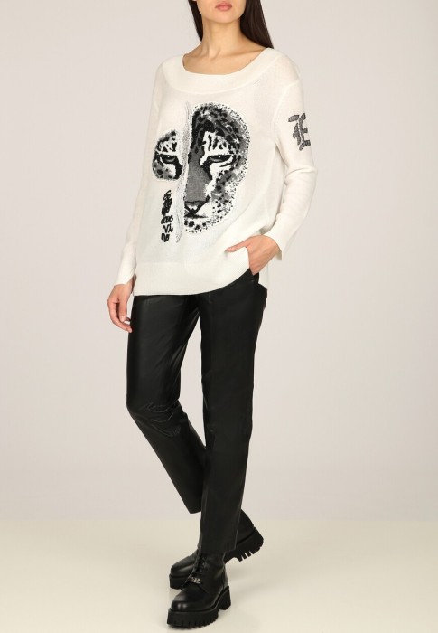 джемпер  от бренда ermanno scervino вид слева