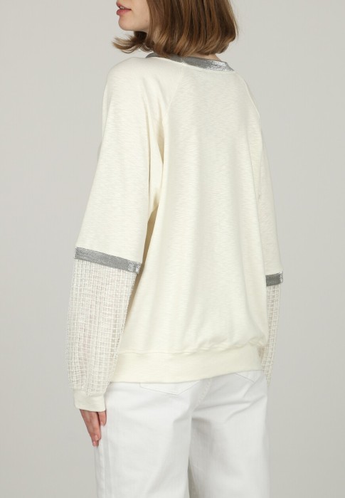 джемпер  из италии вид сбоку