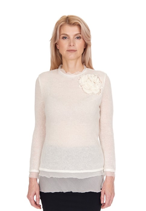 джемпер  из италии вид сбоку