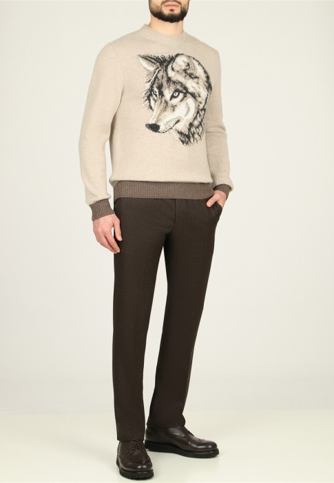 джемпер  от бренда pashmere вид слева