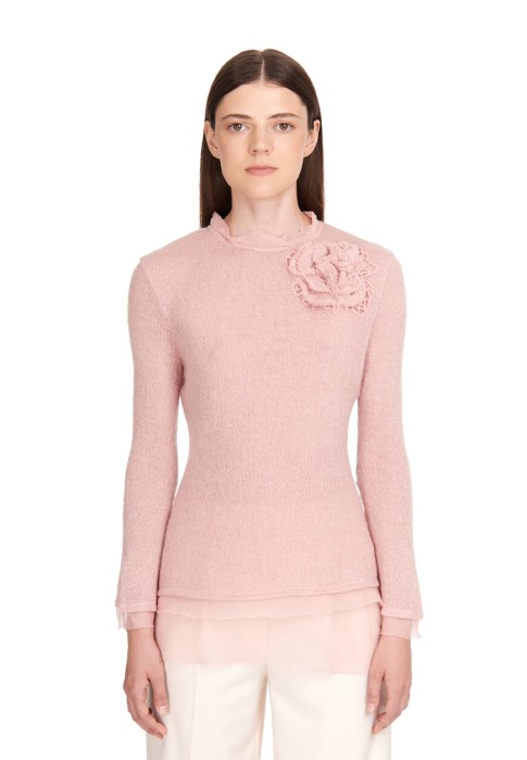 джемпер  из италии вид сбоку