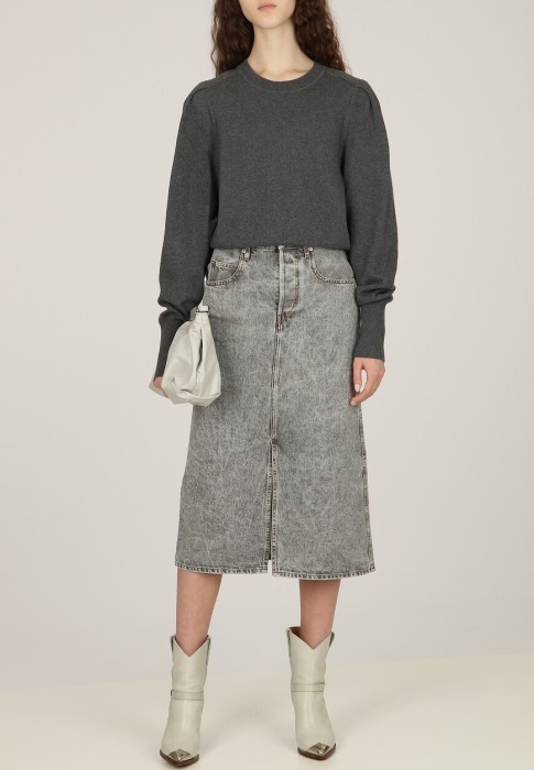 джемпер  от бренда isabel marant étoile вид слева