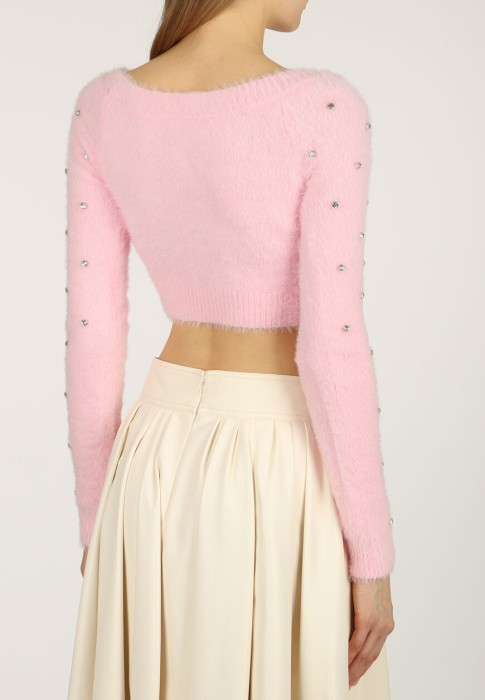 Товар розового цвета с внутренней стороны