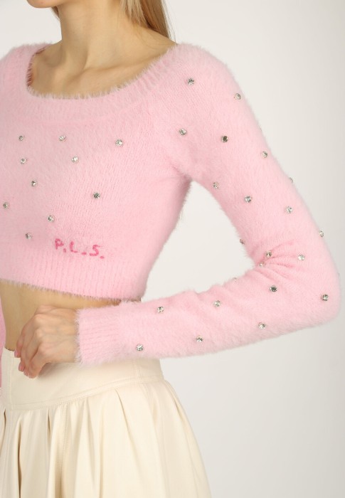 джемпер  универсального стиля с лицевой стороны