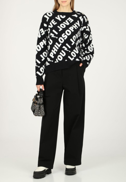 джемпер  из италии вид сбоку