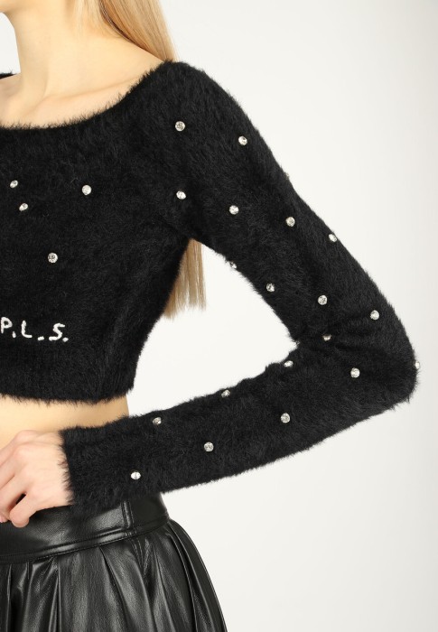 джемпер  универсального стиля с лицевой стороны