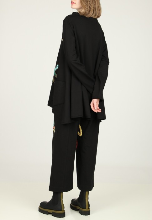 джемпер  из италии вид сбоку