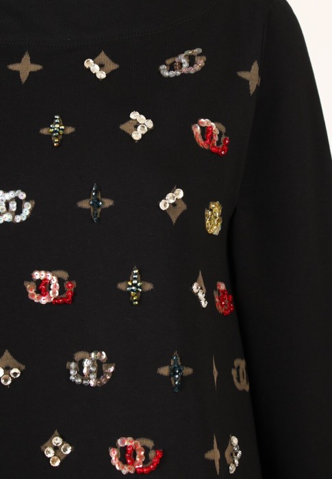 джемпер  из италии вид сбоку