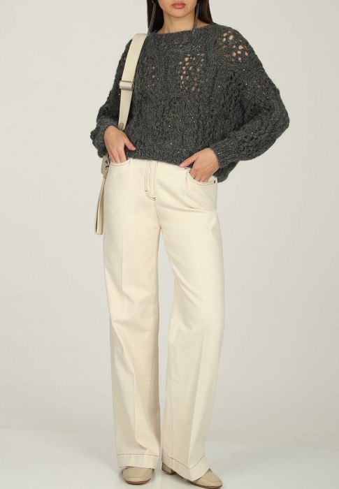 джемпер  из италии вид сбоку