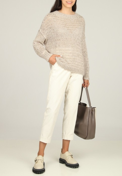 джемпер  из италии вид сбоку