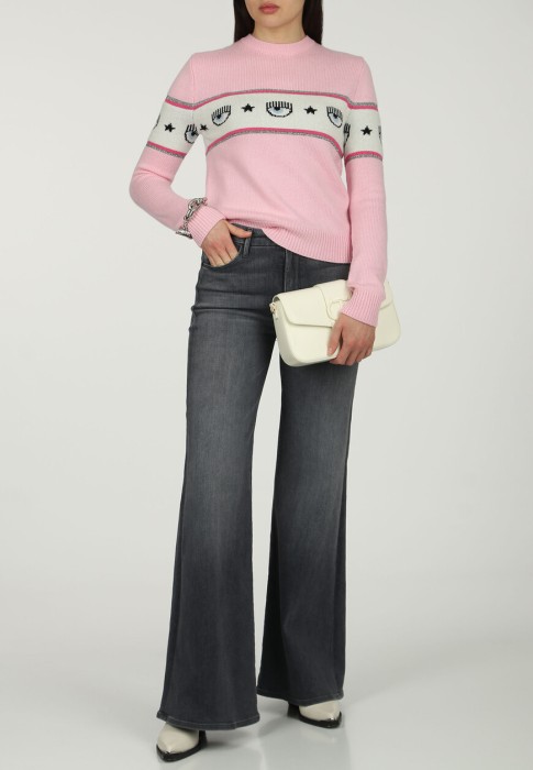 джемпер  от бренда chiara ferragni вид слева