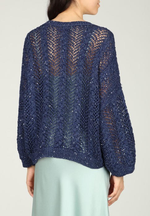 джемпер  из италии вид сбоку