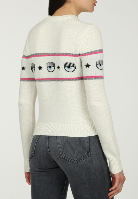 джемпер  из италии вид сбоку