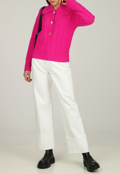 джемпер  от известного бренда вид слева