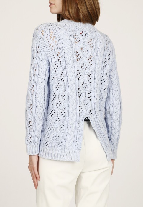 джемпер  из италии вид сбоку