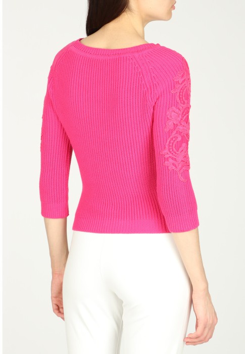 джемпер  из италии вид сбоку