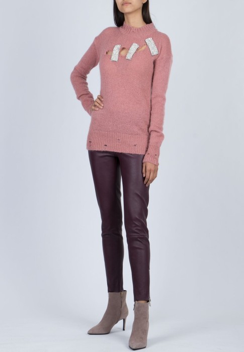 джемпер  от бренда marco bologna вид слева