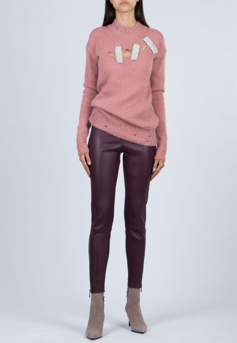 джемпер  из италии вид сбоку