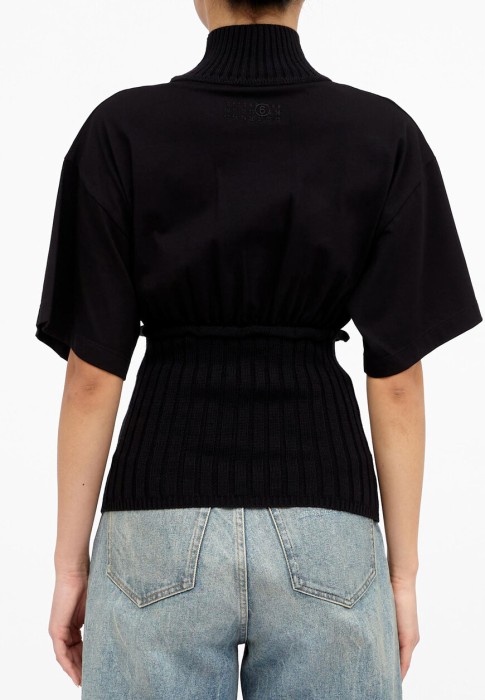 джемпер  от бренда mm6 maison margiela вид слева