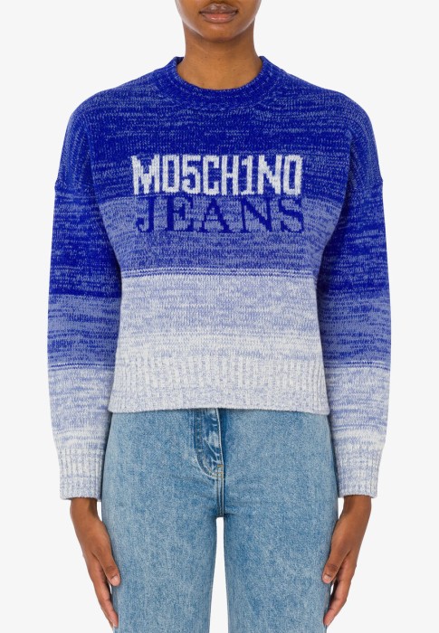 джемпер  от бренда moschino jeans вид слева
