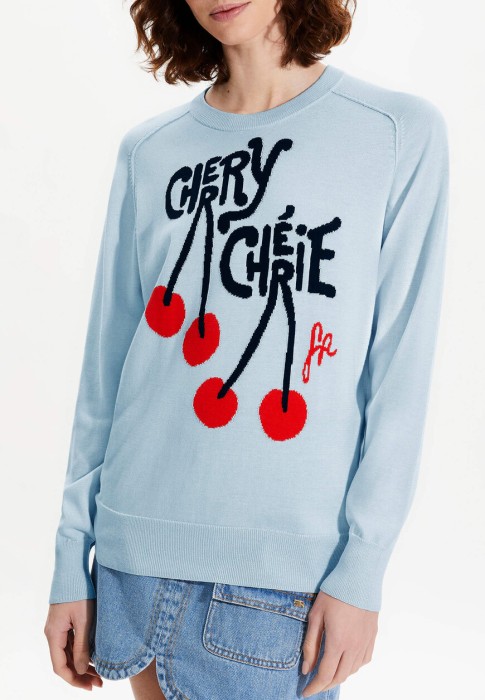 Товар голубого цвета с внутренней стороны