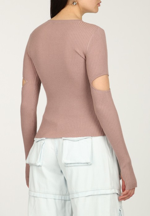 джемпер  из италии вид сбоку