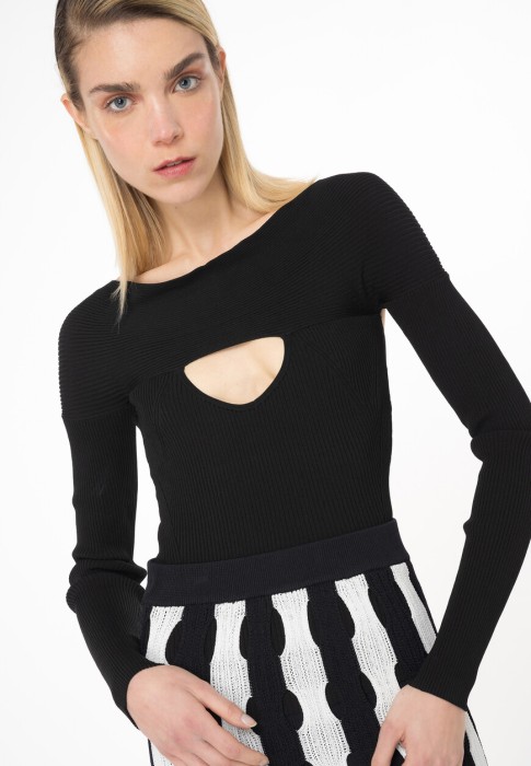 джемпер  от бренда pinko вид слева