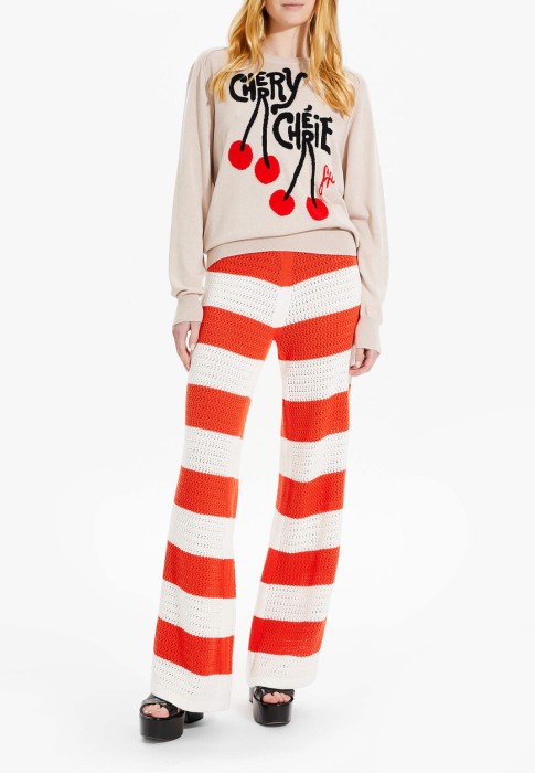 джемпер  от бренда sonia rykiel вид слева