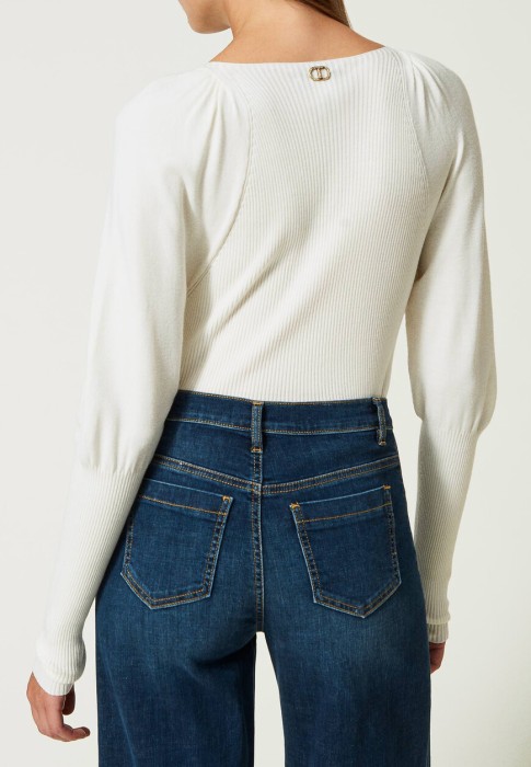 джемпер  из италии вид сбоку