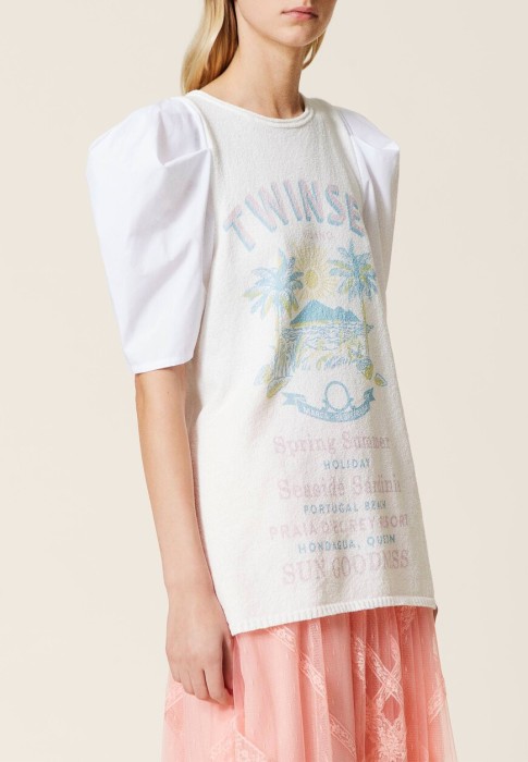 джемпер  из италии вид сбоку