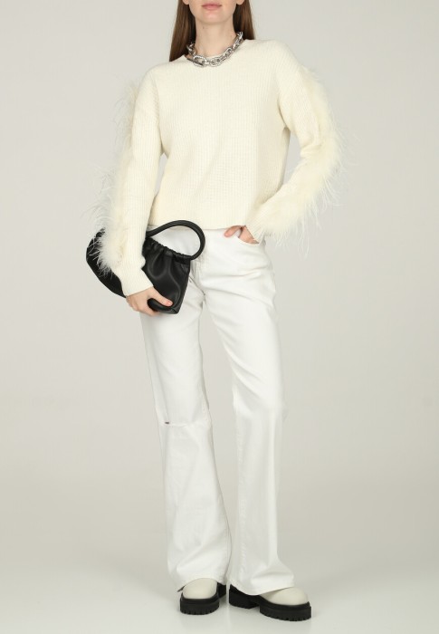 джемпер  из италии вид сбоку