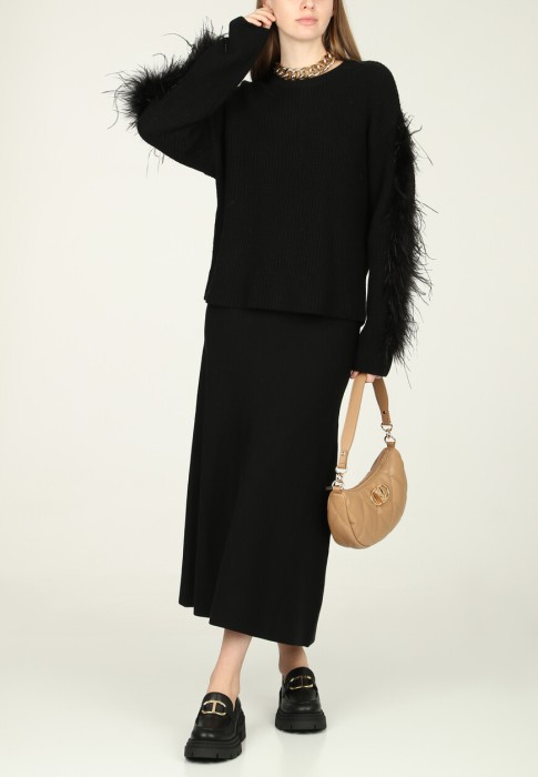 джемпер  из италии вид сбоку