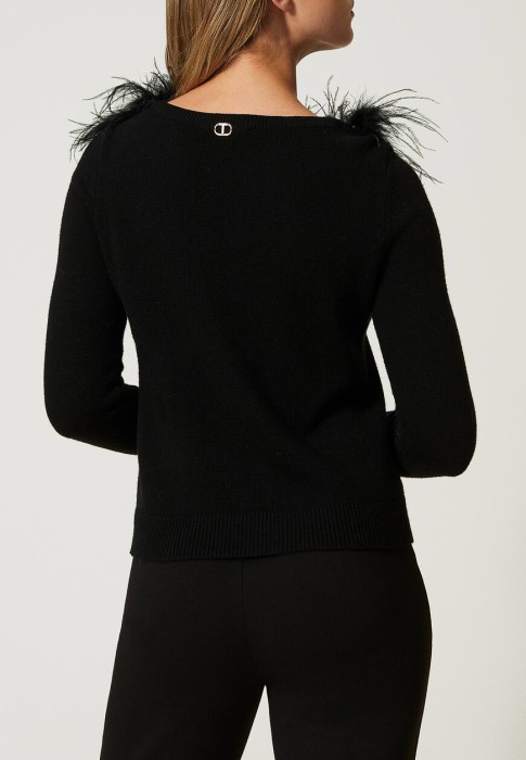 джемпер  из италии вид сбоку